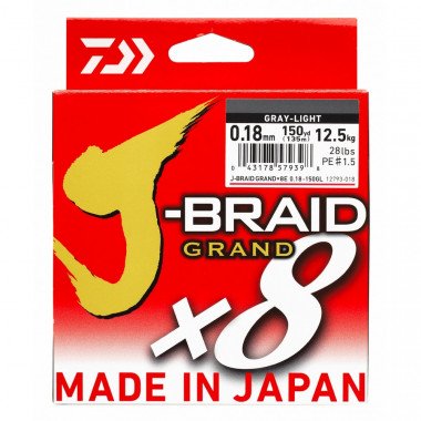 Modelo Daiwa J-Braid Grand X8 Blue