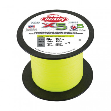 Berkley X5 Braid Flame Green 2000mt