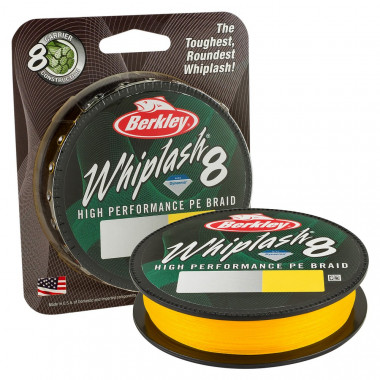 Berkley Whiplash 8 Yellow 300mt