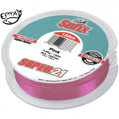 Sufix Super 21 NL - Hot Pink 150mt