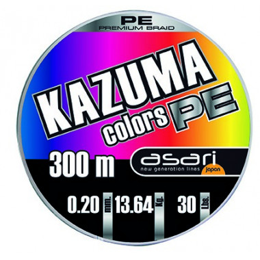 Modelo Asari Kazuma Colors PE 300mt