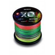 Akami Yoake X8 3000mt - 0,16mm Multicolor